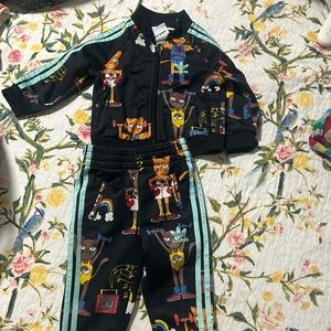 Baby Adidas track set